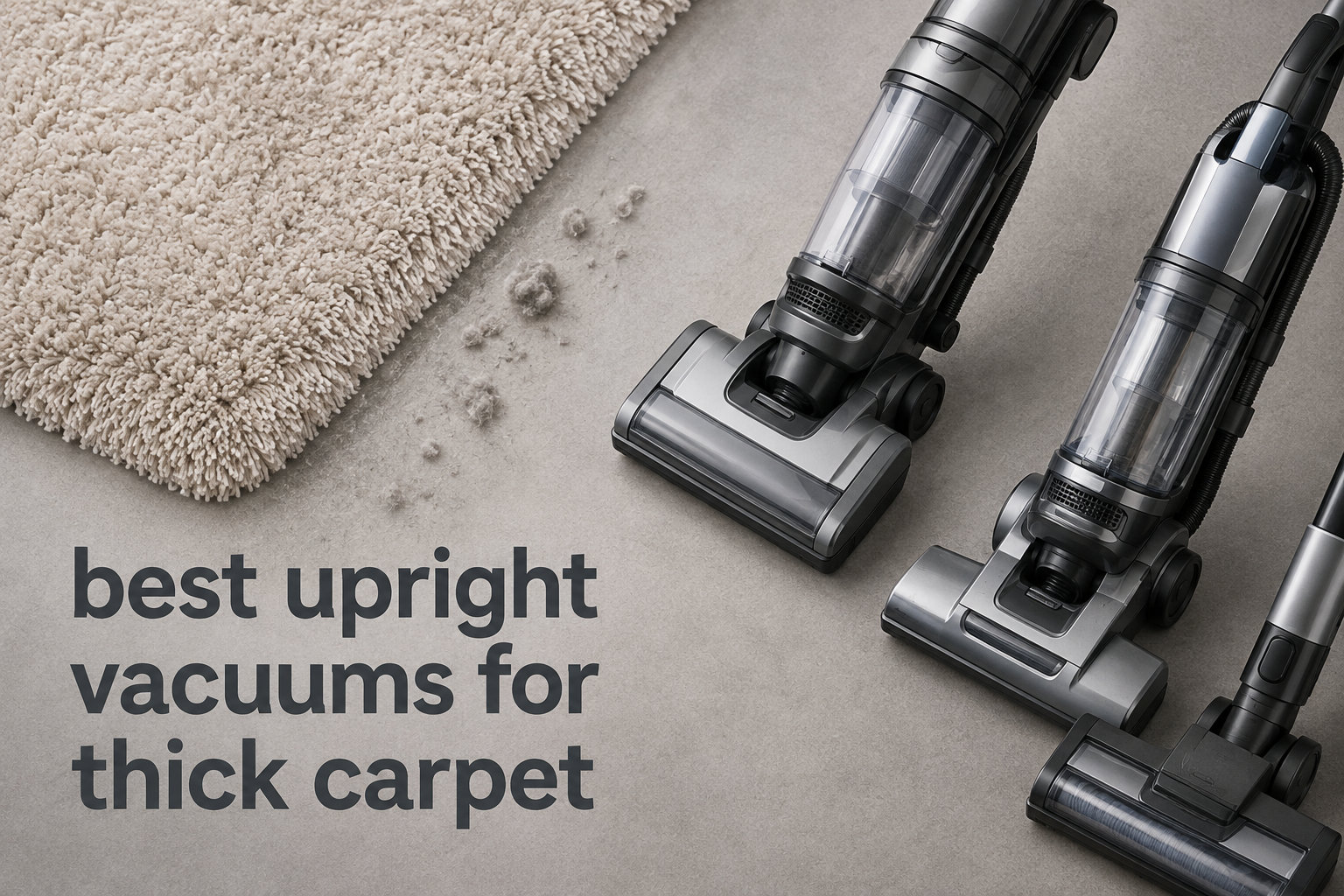 best upright vacuums for thick carpet