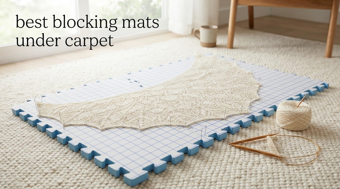 best blocking mats under carpet