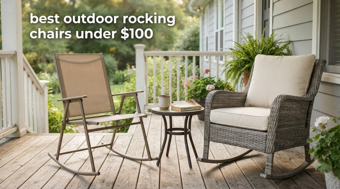 best outdoor rocking chairs under $100