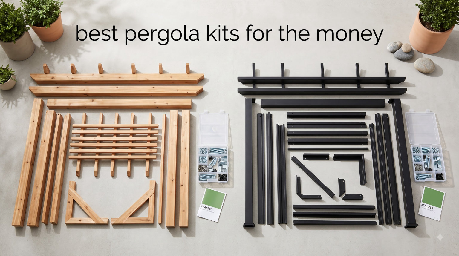 best pergola kits for the money