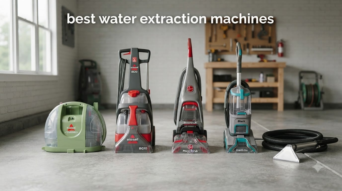 best water extraction machines