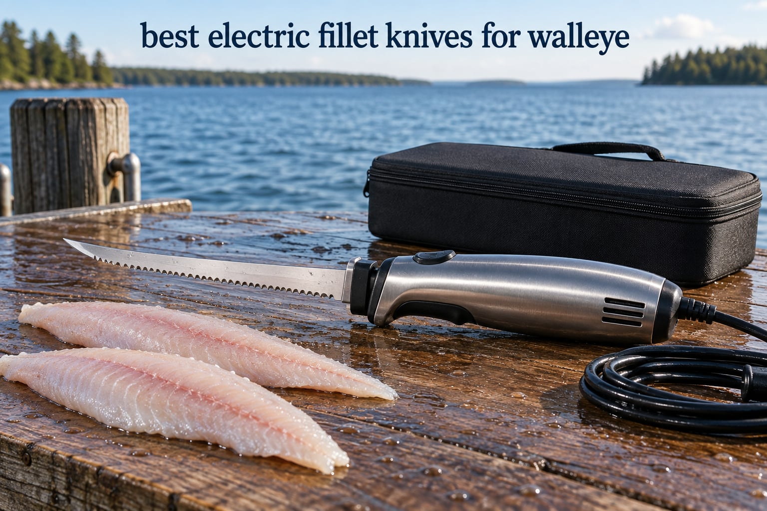 best electric fillet knives for walleye
