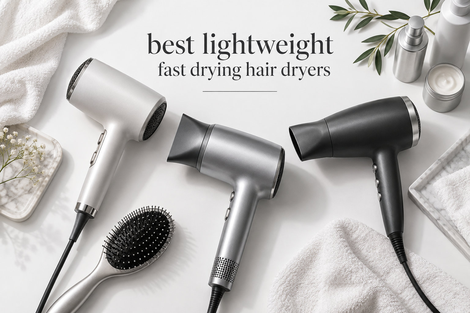 best lightweight fast drying hair dryers