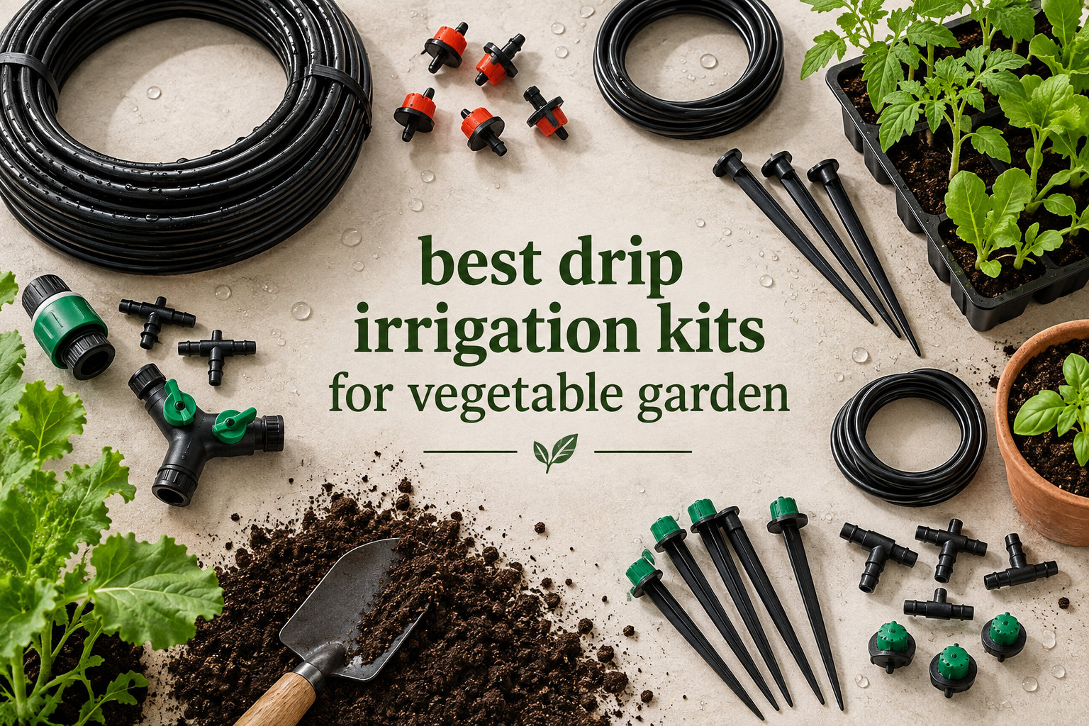 best drip irrigation kits for vegetable garden