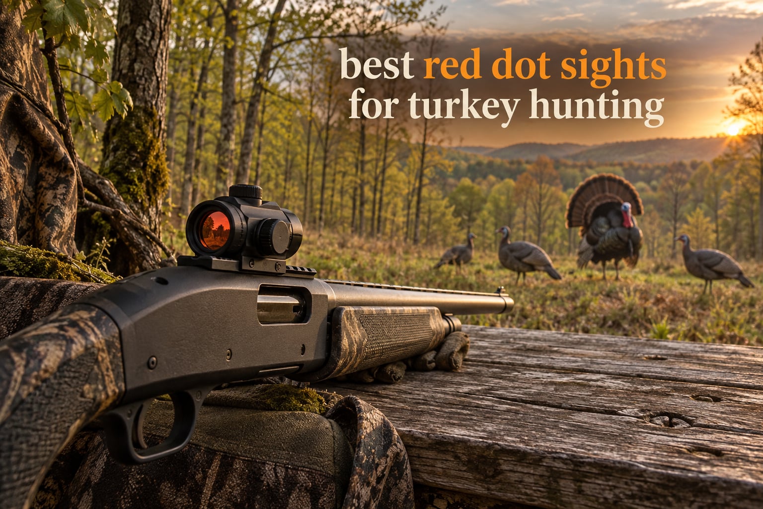 best red dot sights for turkey hunting
