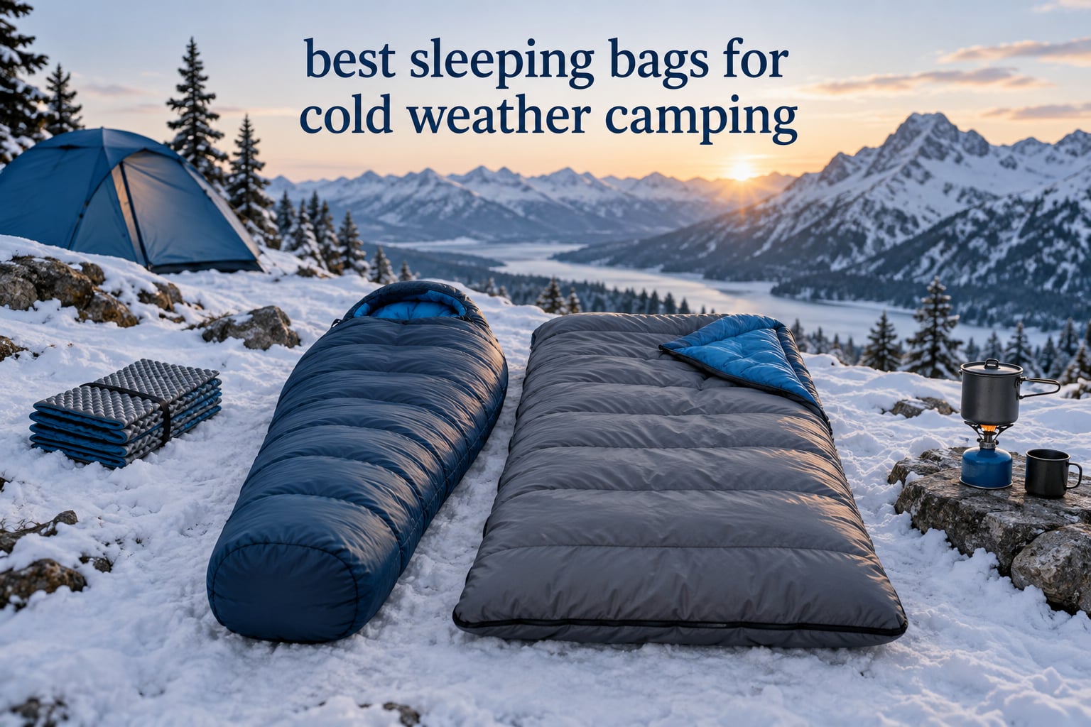 best sleeping bags for cold weather camping