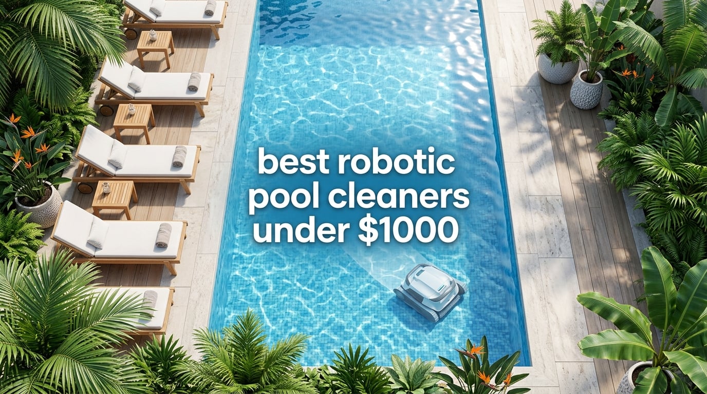 best robotic pool cleaners under $1000