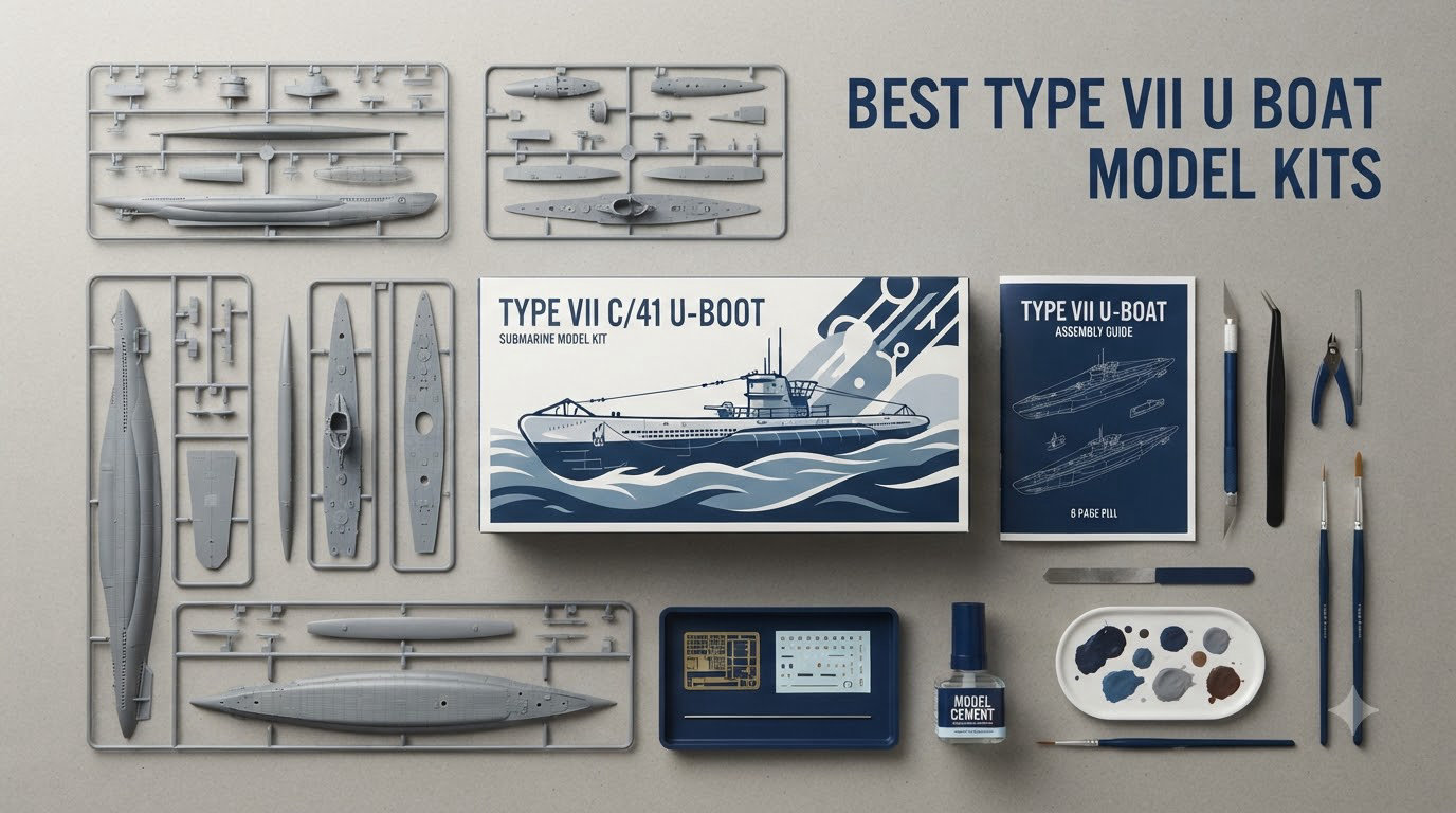 best type vii u boat model kits
