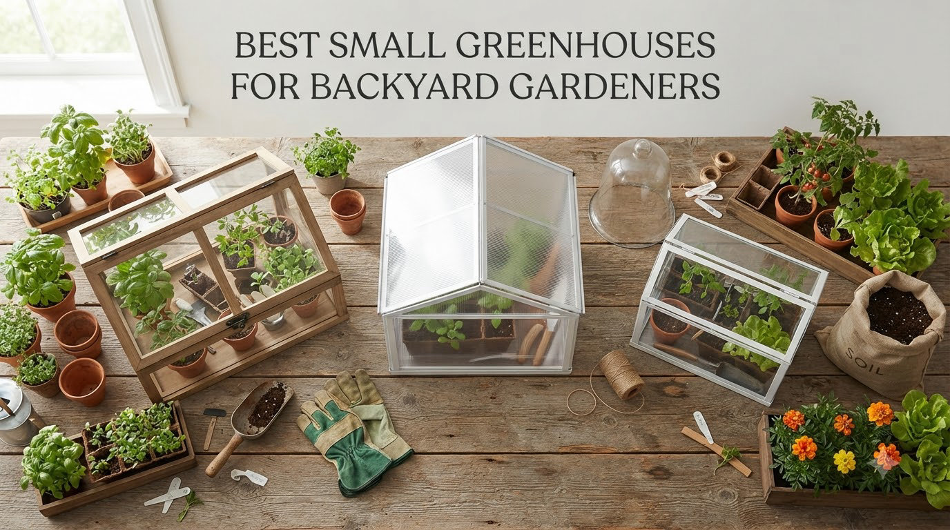 best small greenhouses for backyard gardeners