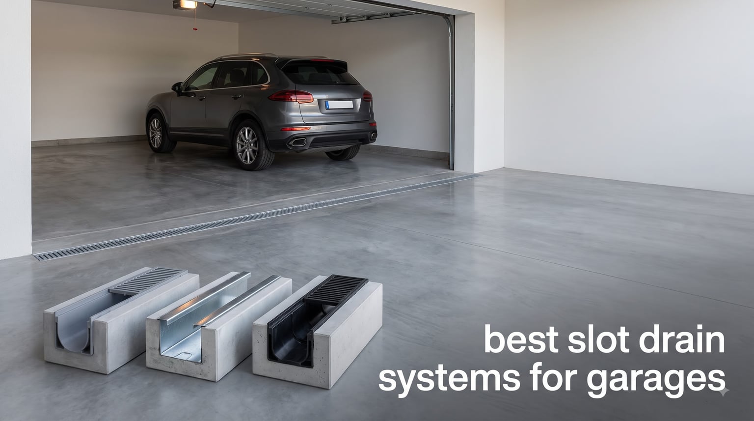 best slot drain systems for garages