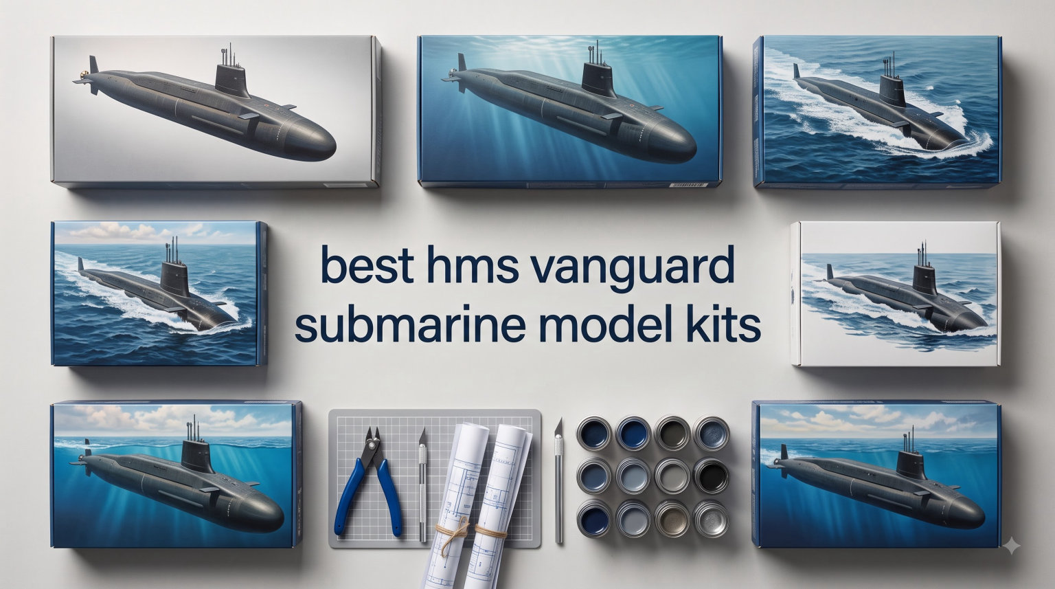 best hms vanguard submarine model kits