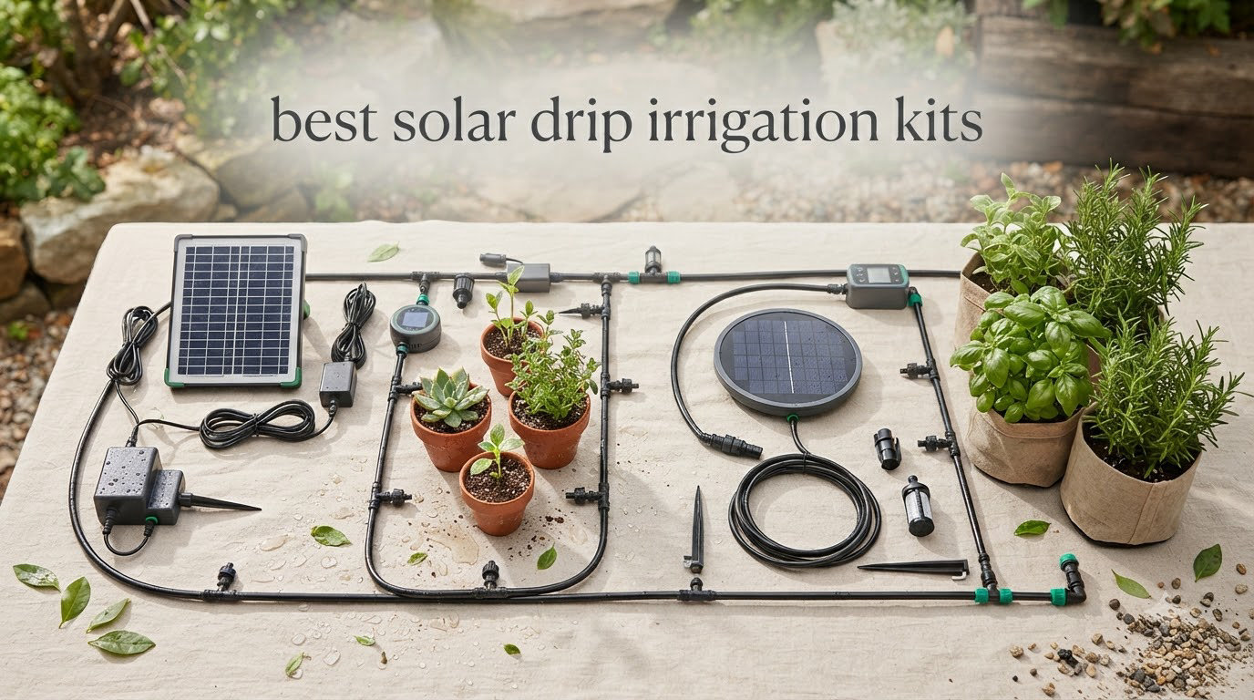 best solar drip irrigation kits