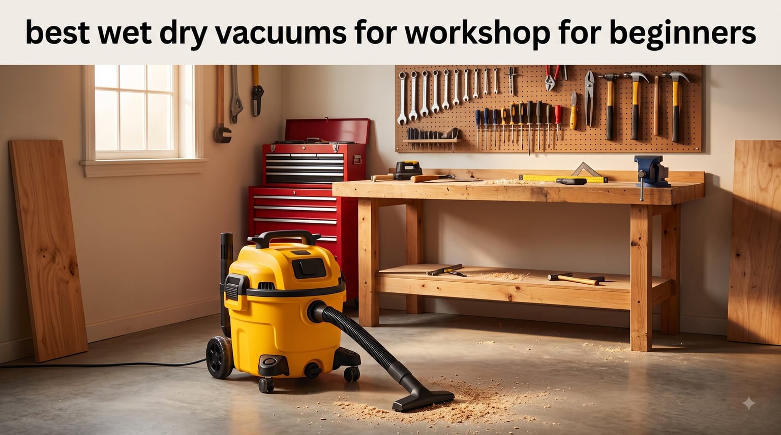 best wet dry vacuums for workshop for beginners