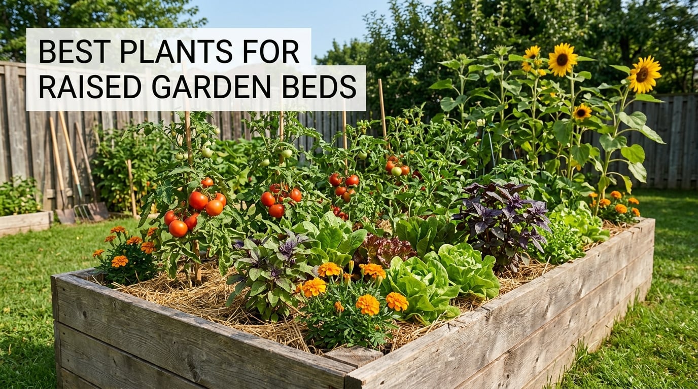 best plants for raised garden beds