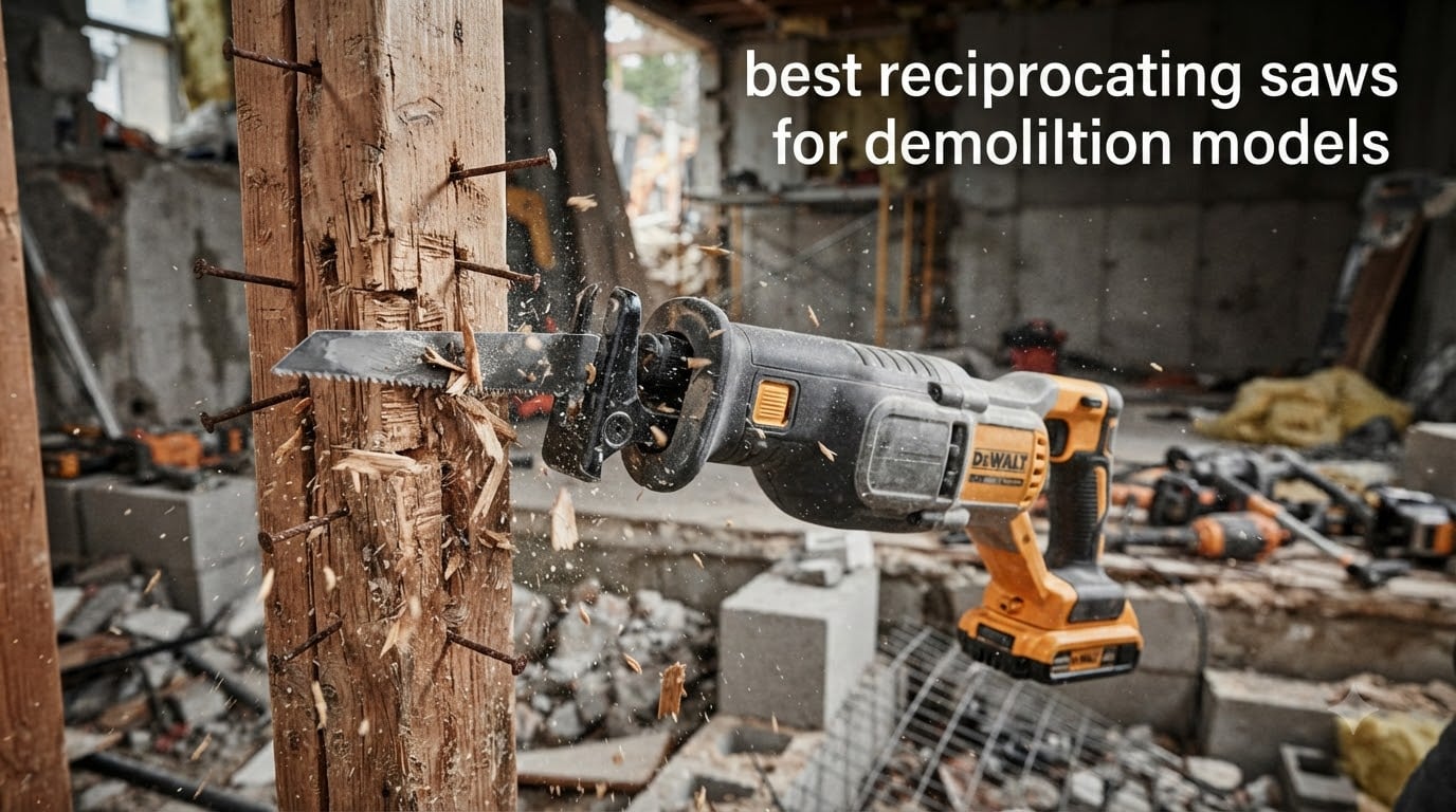 best reciprocating saws for demolition models