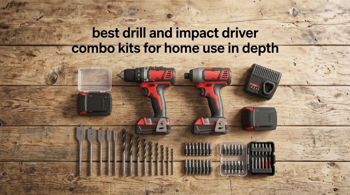 best drill and impact driver combo kits for home use in depth