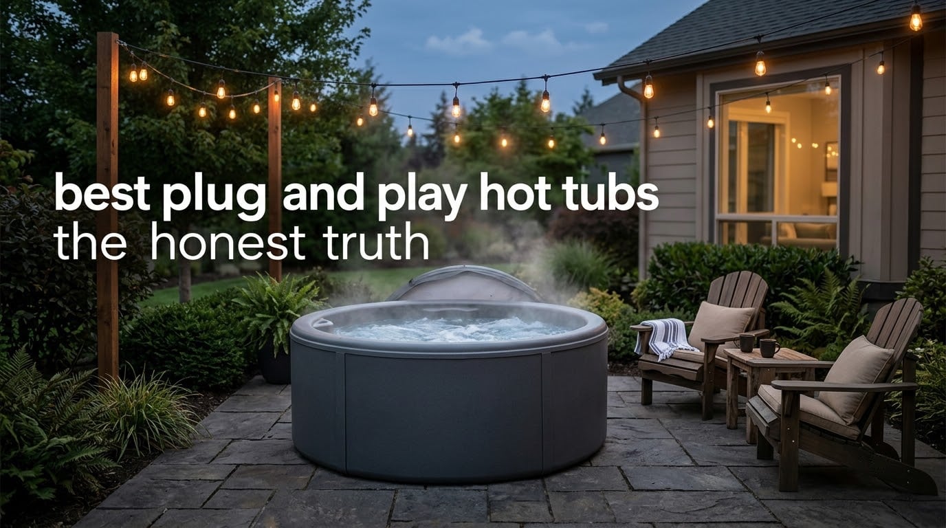 best plug and play hot tubs the honest truth