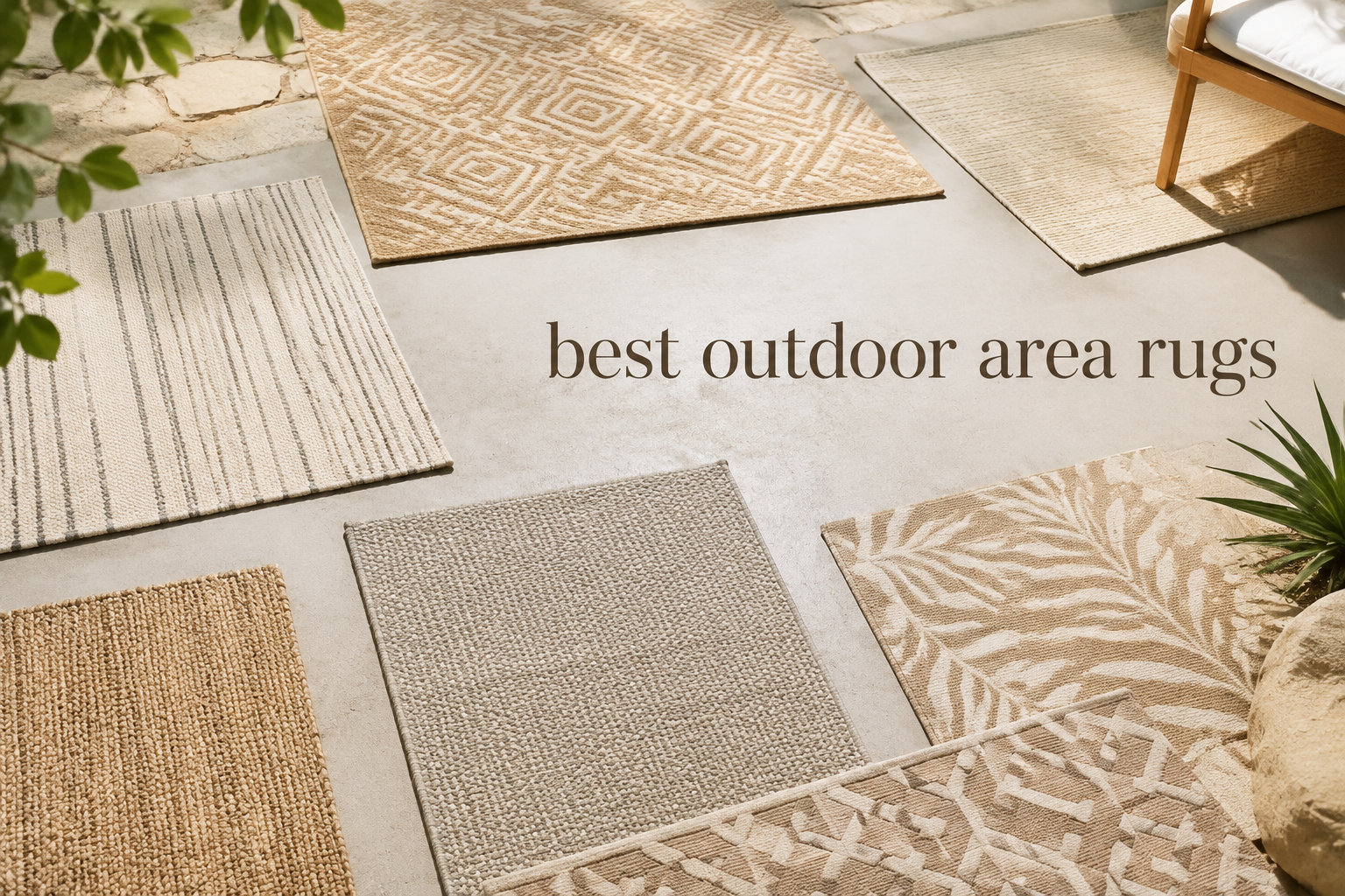 best outdoor area rugs