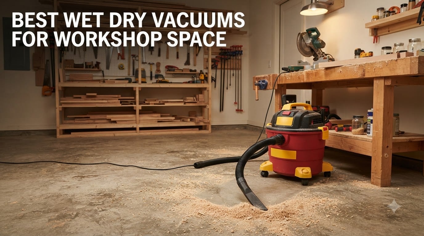 best wet dry vacuums for workshop space