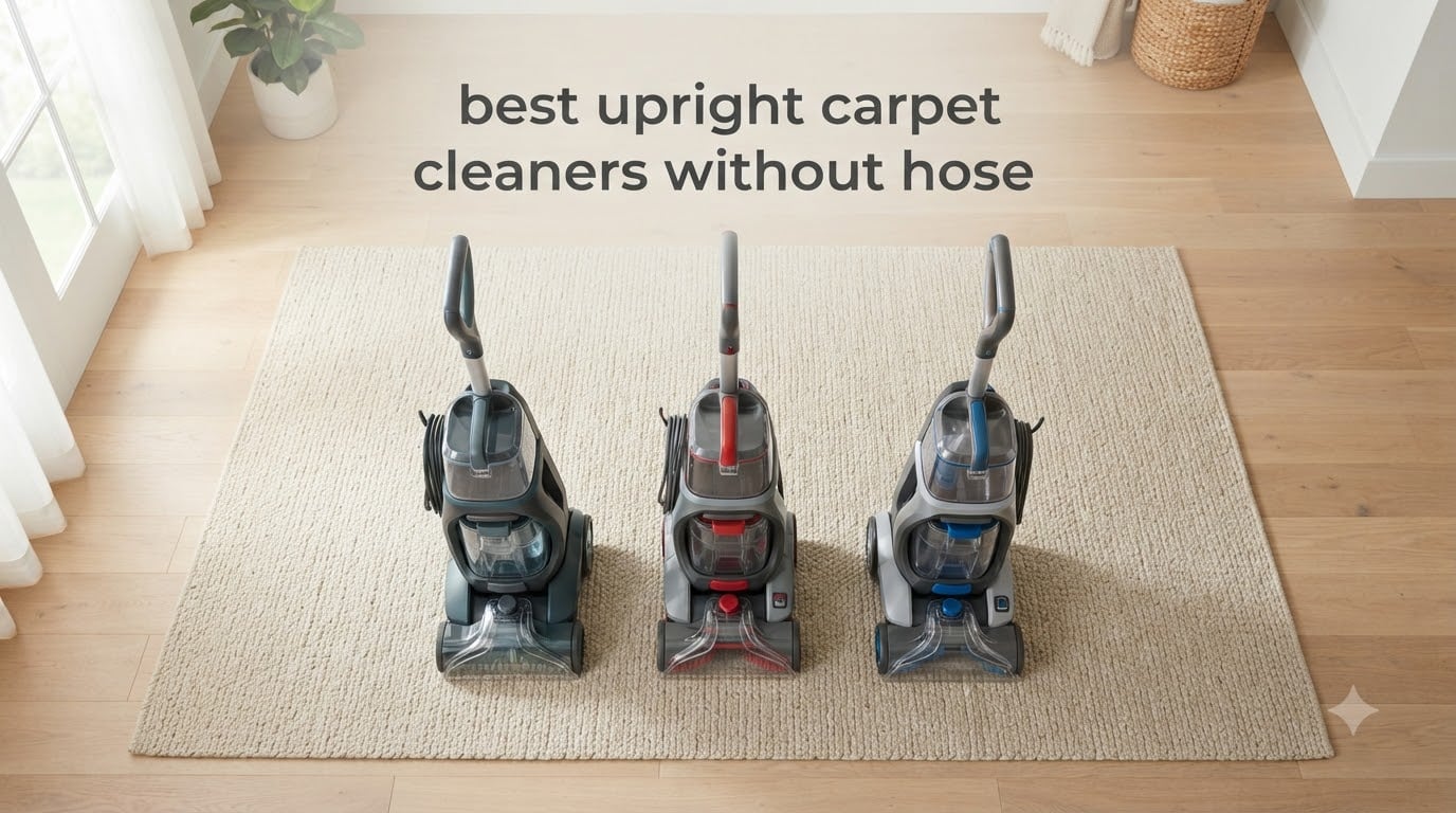 best upright carpet cleaners without hose
