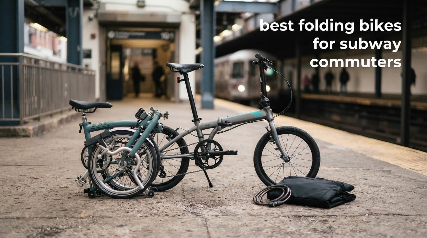 best folding bikes for subway commuters