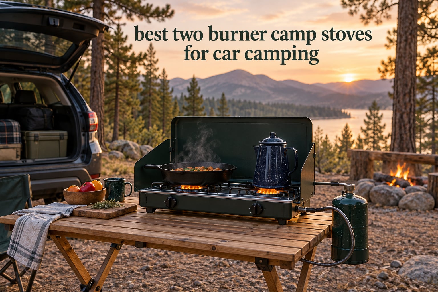 best two burner camp stoves for car camping