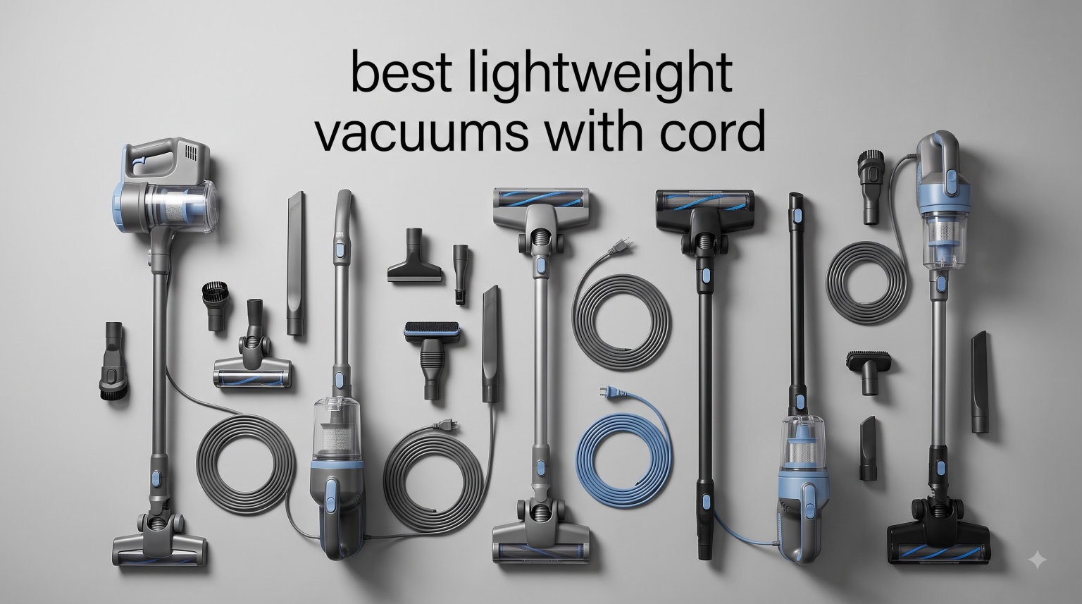 best lightweight vacuums with cord