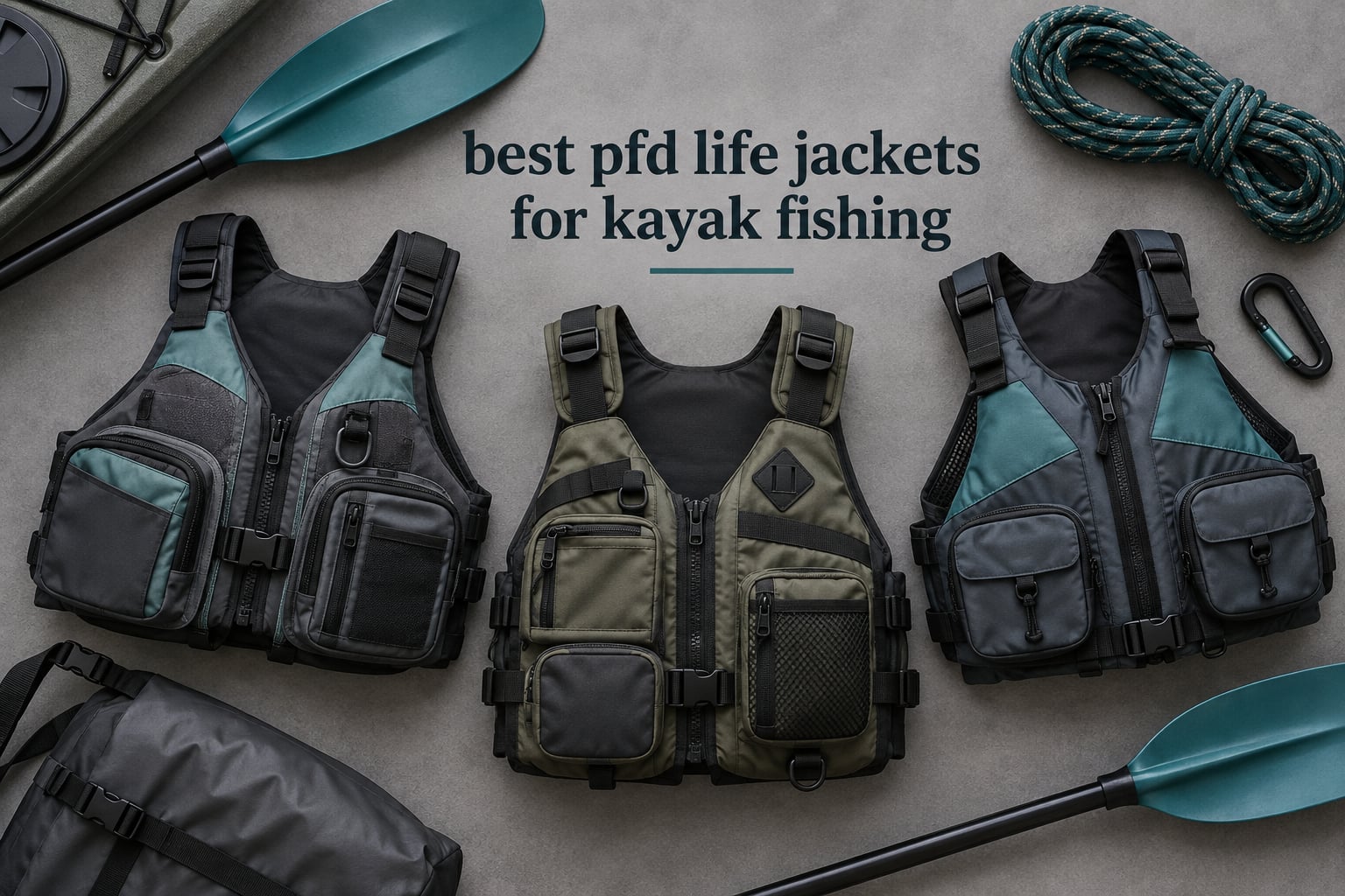 best pfd life jackets for kayak fishing