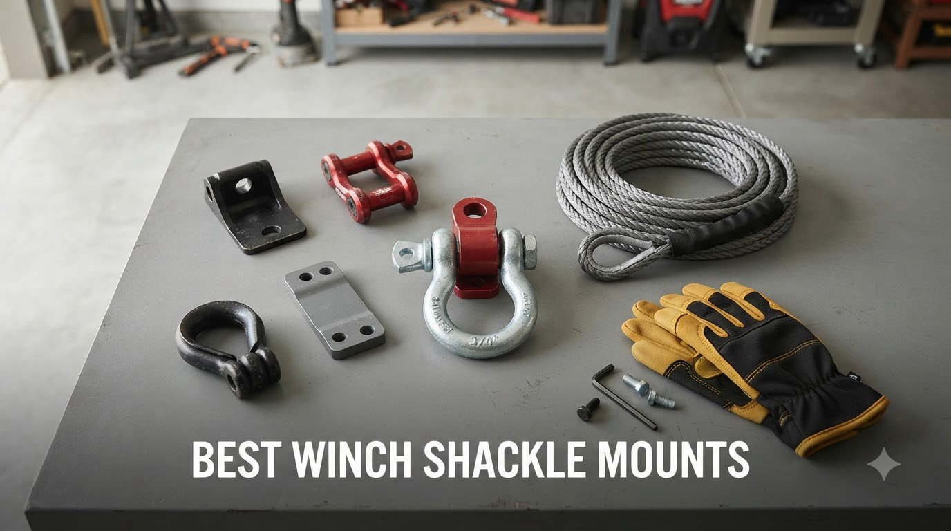 best winch shackle mounts