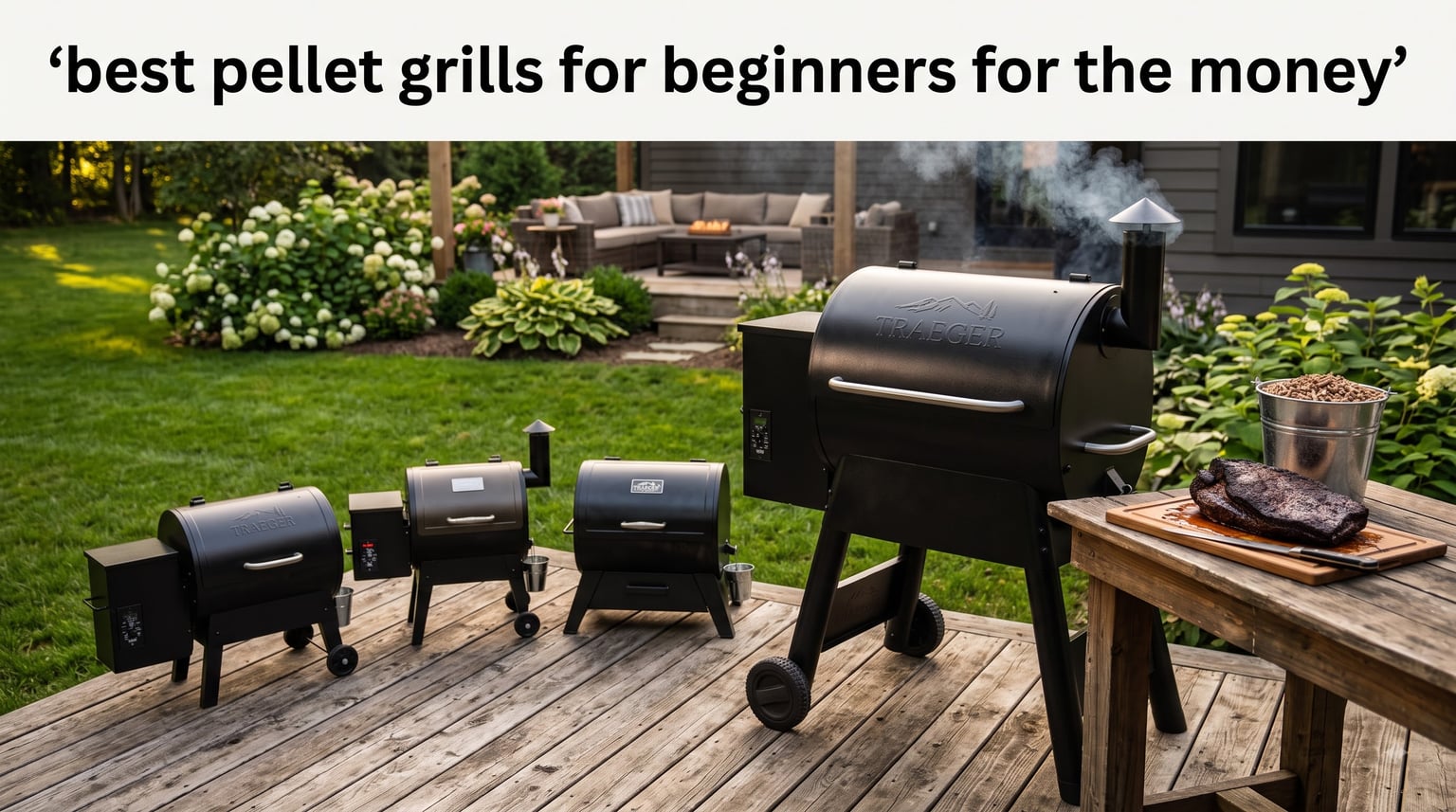 best pellet grills for beginners for the money