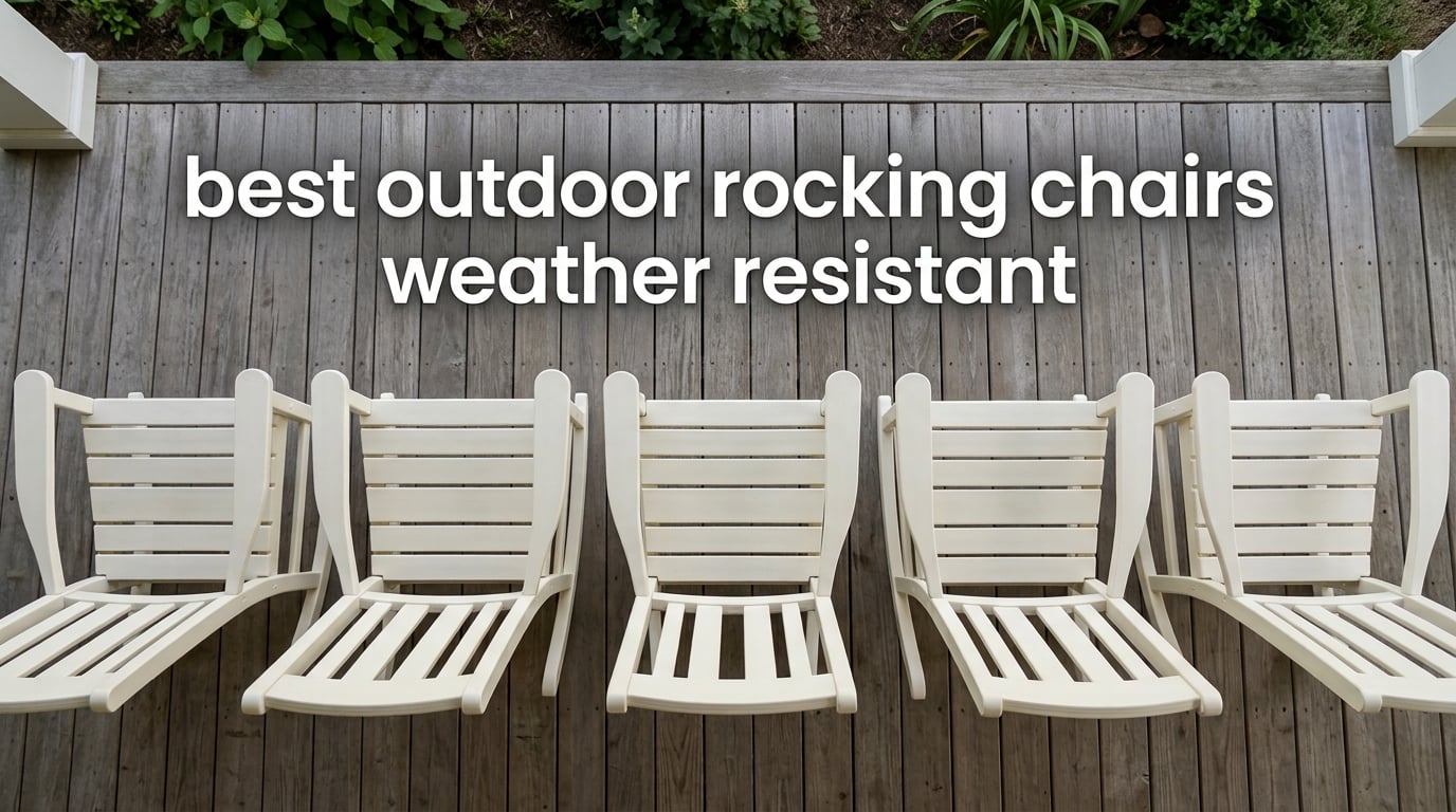 best outdoor rocking chairs weather resistant