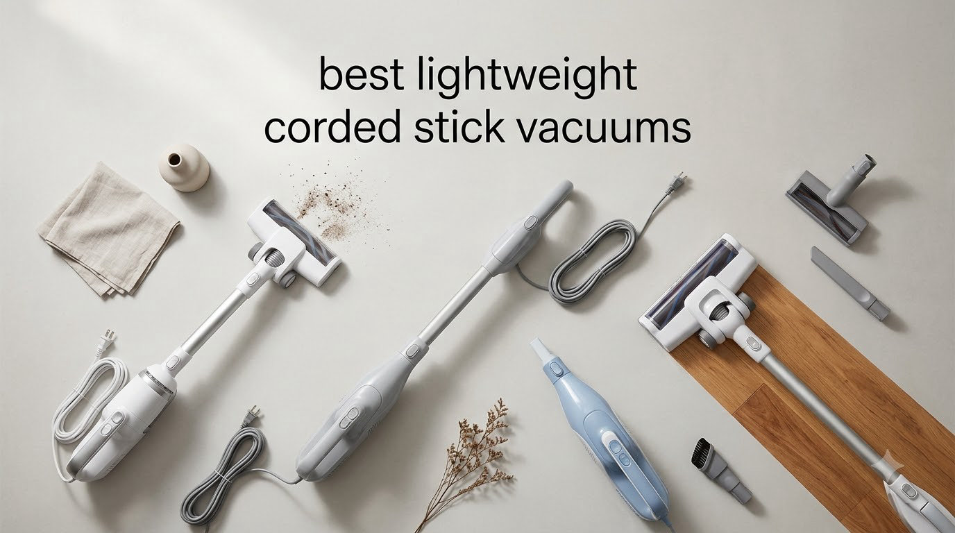 best lightweight corded stick vacuums
