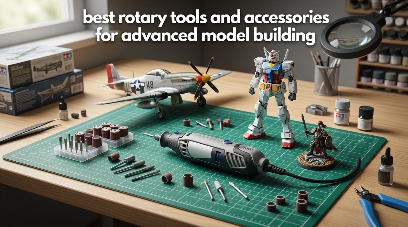 best rotary tools and accessories for advanced model building
