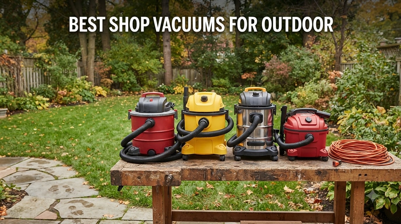 best shop vacuums for outdoor