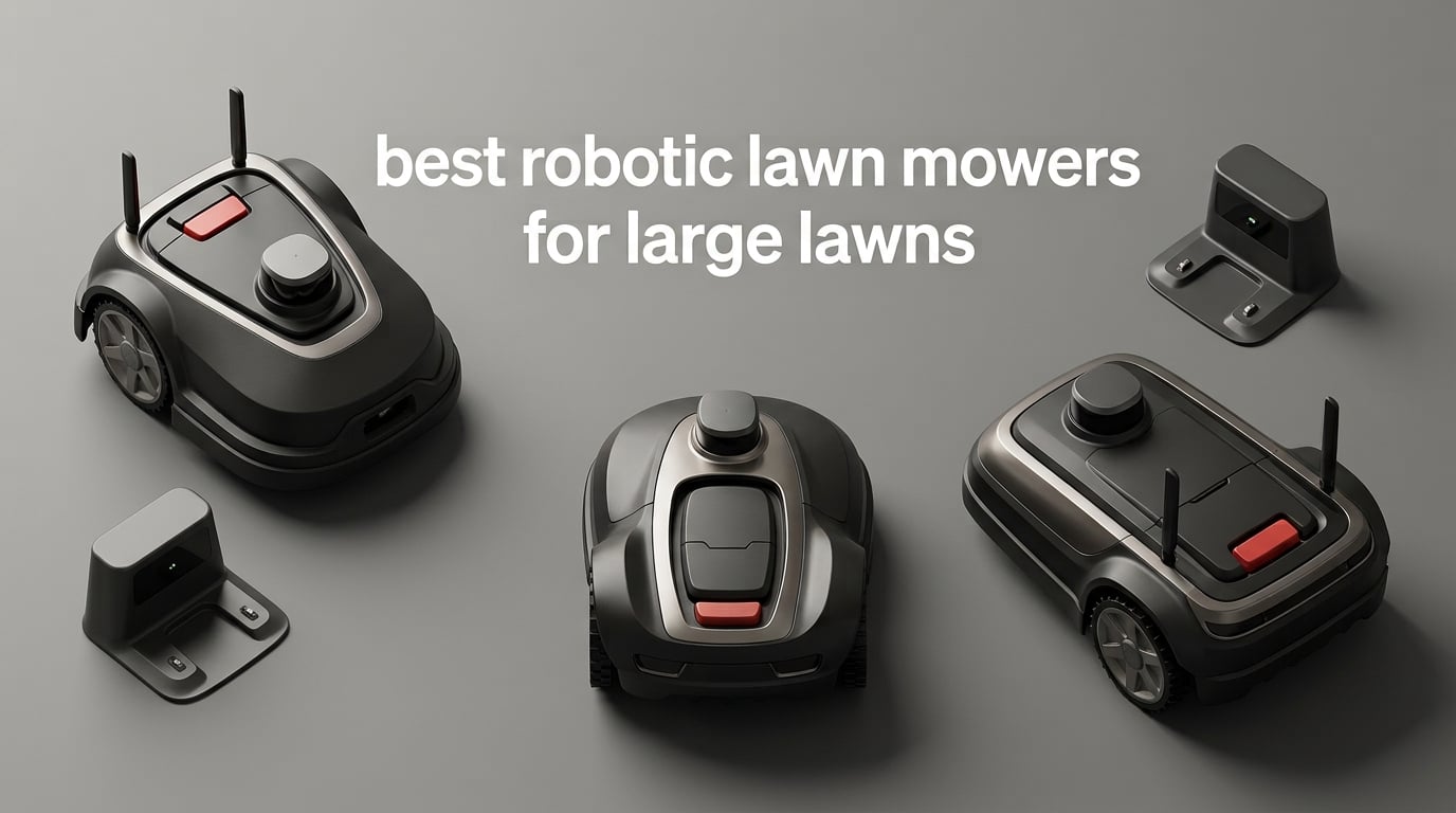 best robotic lawn mowers for large lawns