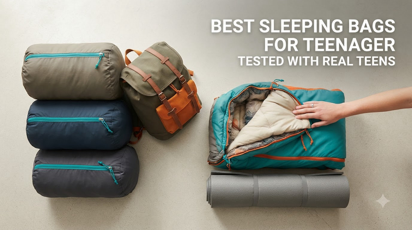 best sleeping bags for teenager tested with real teens