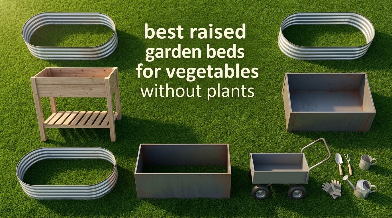 best raised garden beds for vegetables without plants