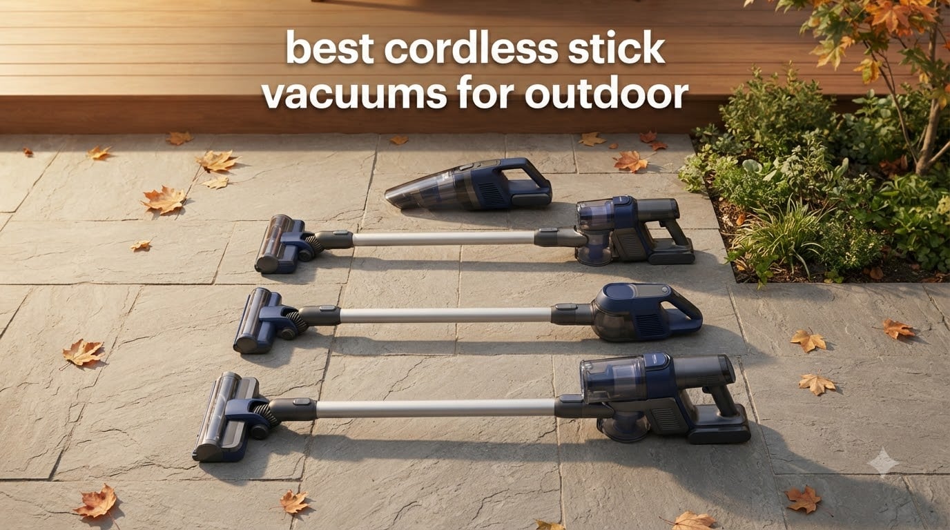 best cordless stick vacuums for outdoor