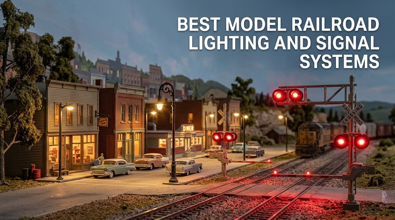 best model railroad lighting and signal systems