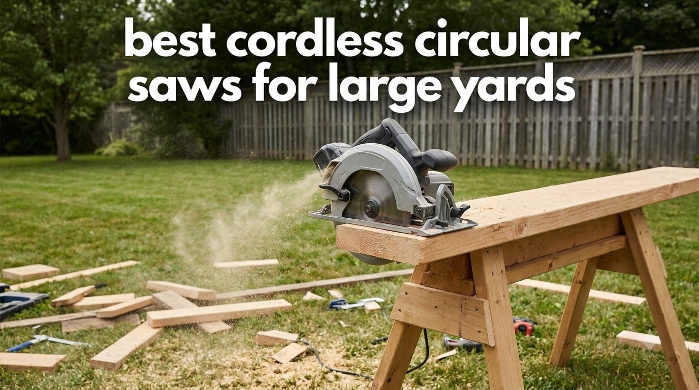 best cordless circular saws for large yards