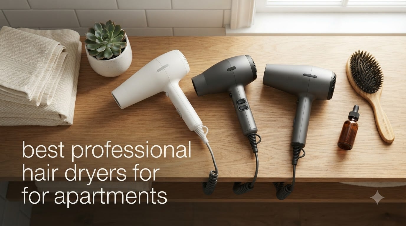best professional hair dryers for apartments