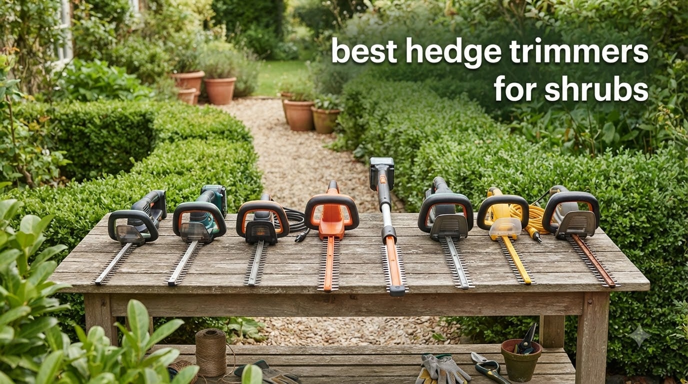 best hedge trimmers for shrubs