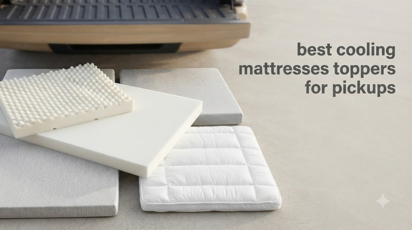best cooling mattresses toppers for pickups