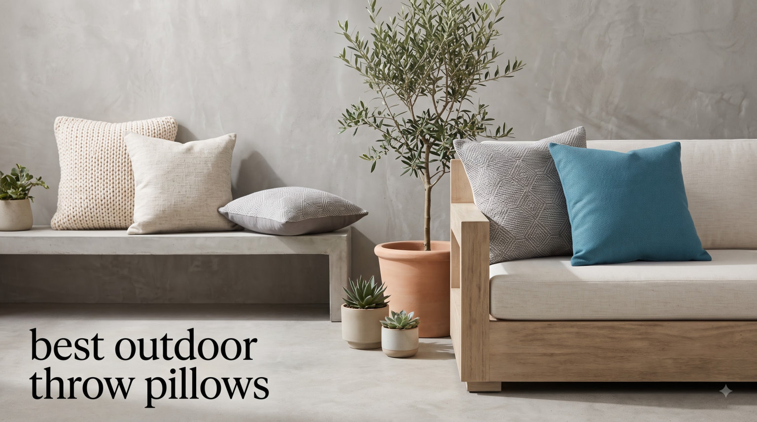 best outdoor throw pillows