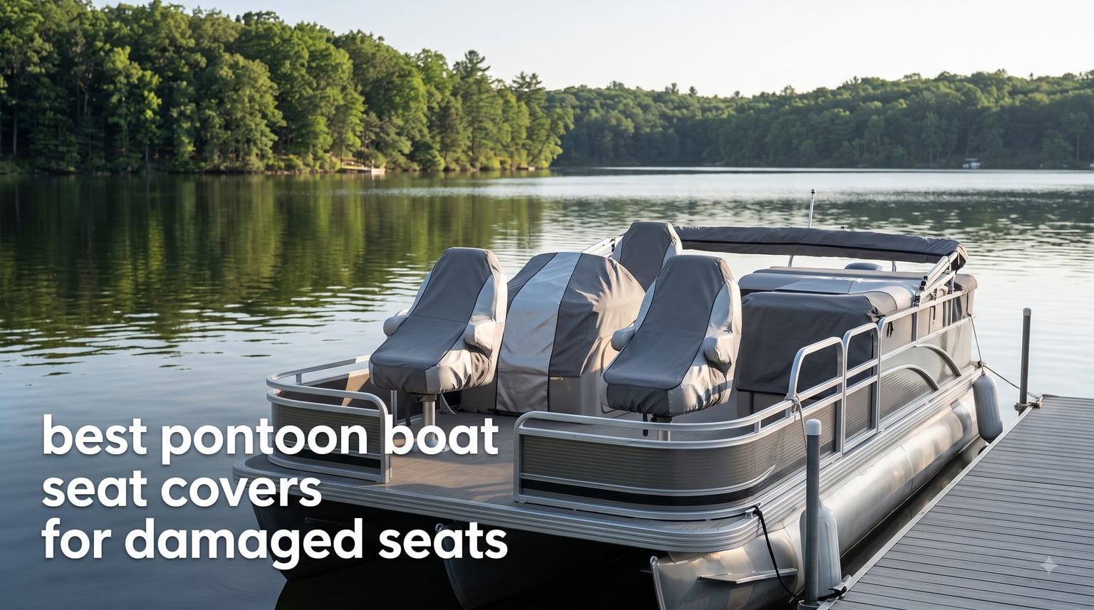 best pontoon boat seat covers for damaged seats
