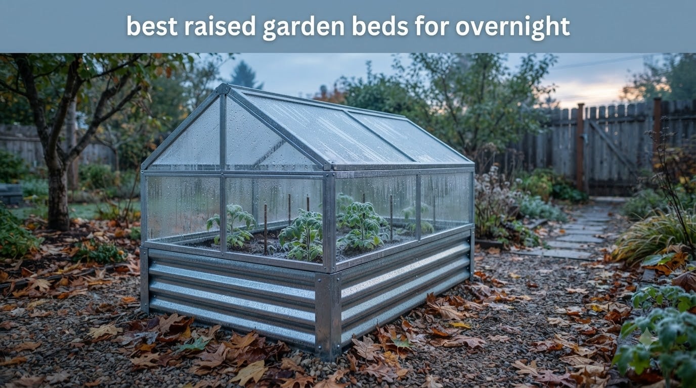 best raised garden beds for overnight