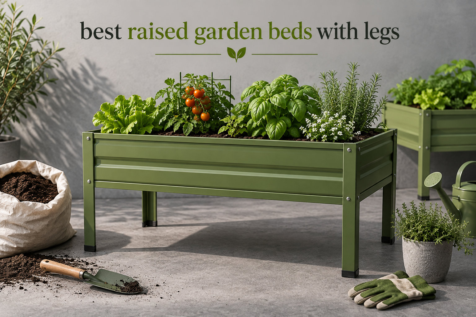 best raised garden beds with legs