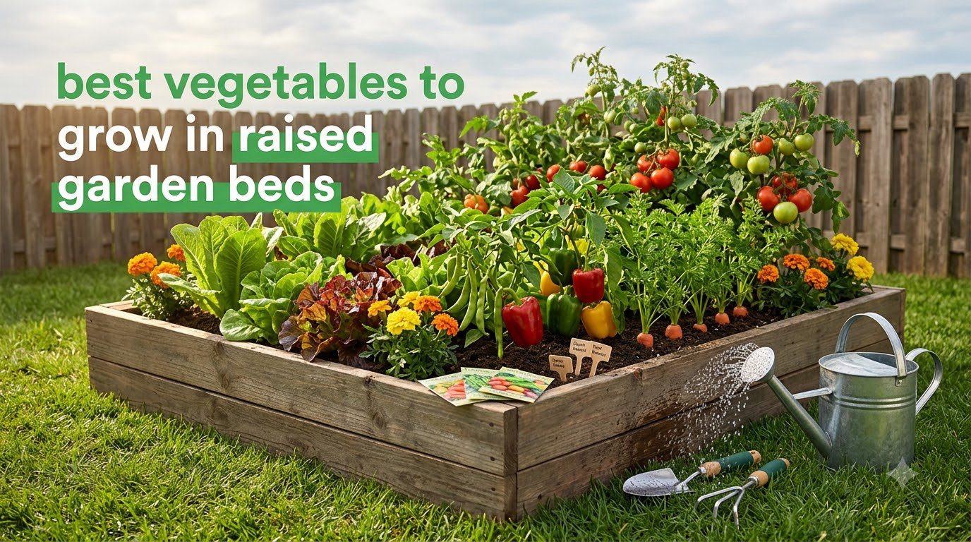 best vegetables to grow in raised garden beds