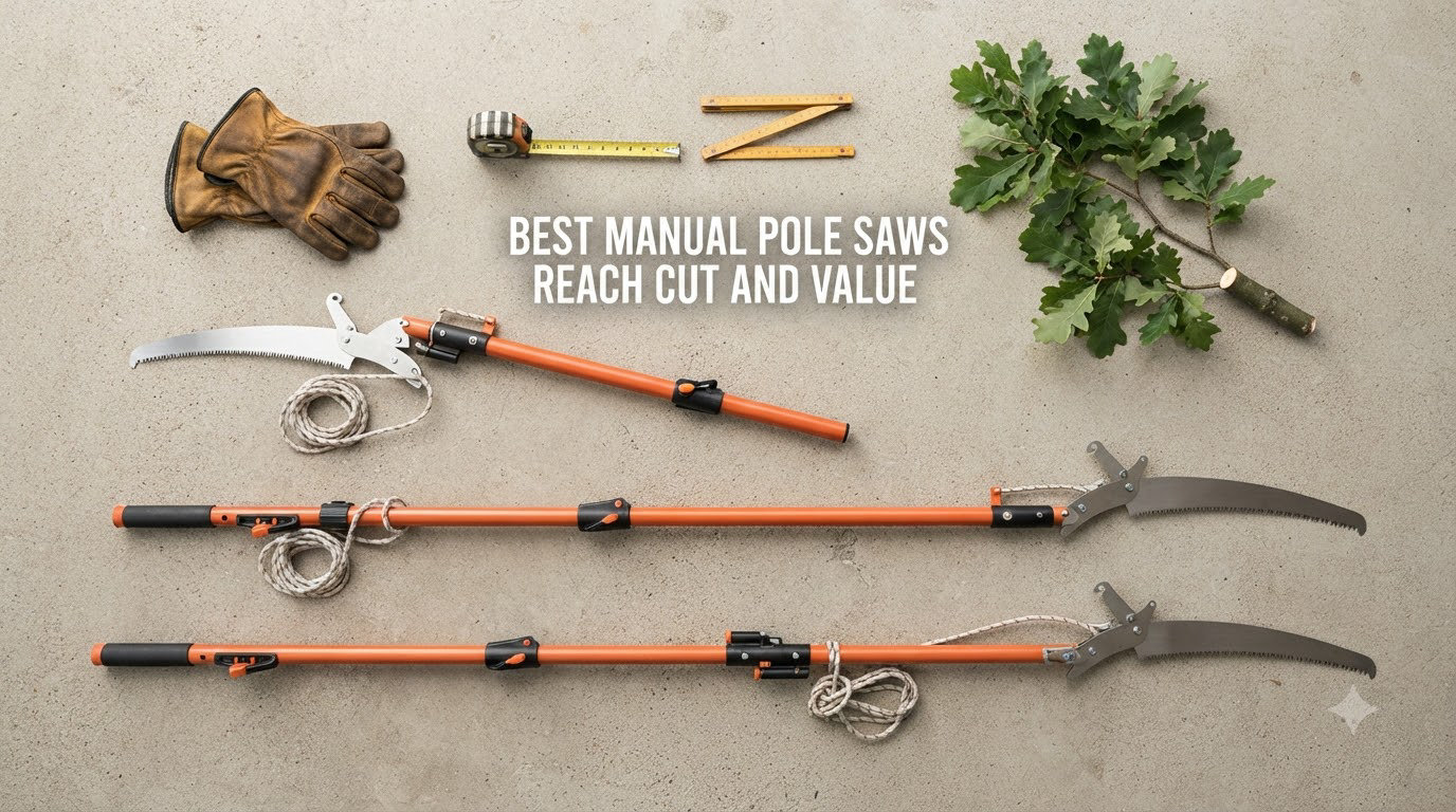 best manual pole saws reach cut and value