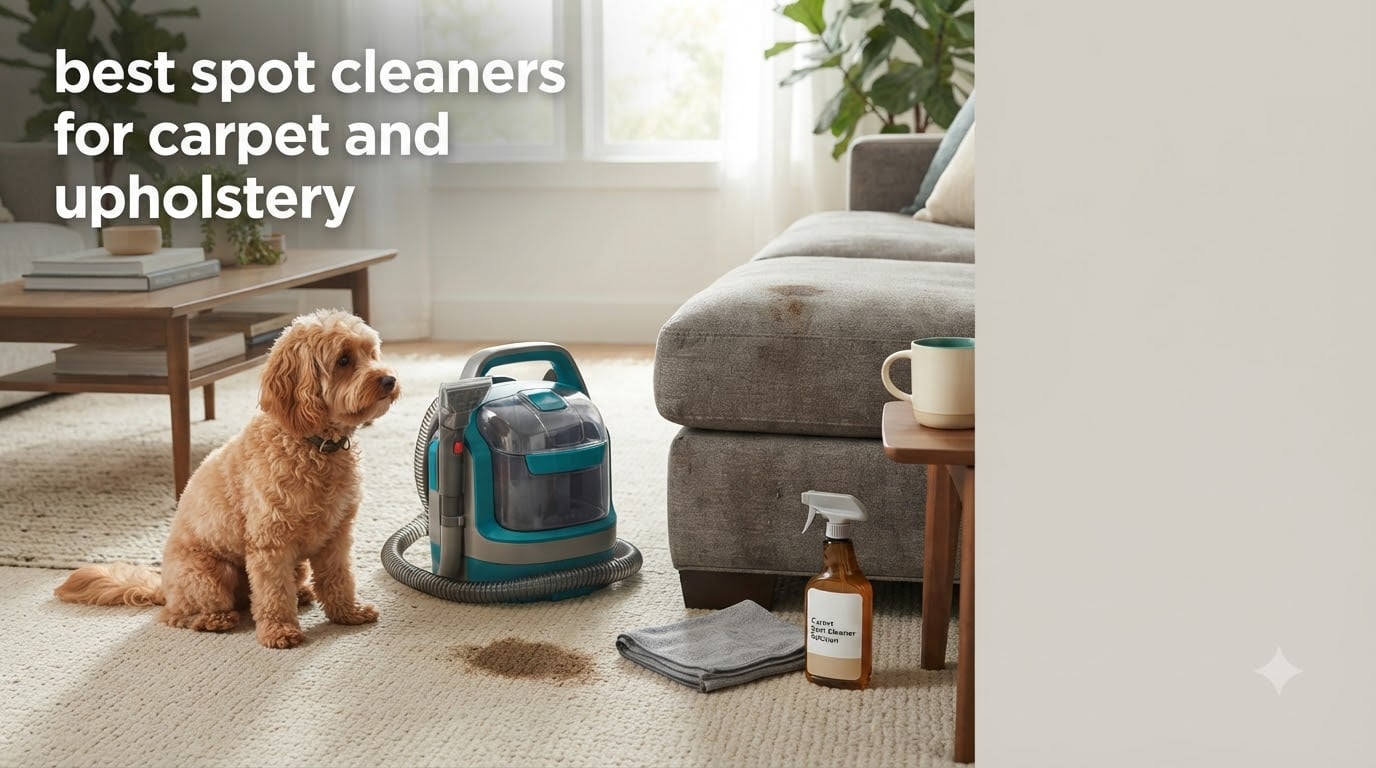 best spot cleaners for carpet and upholstery